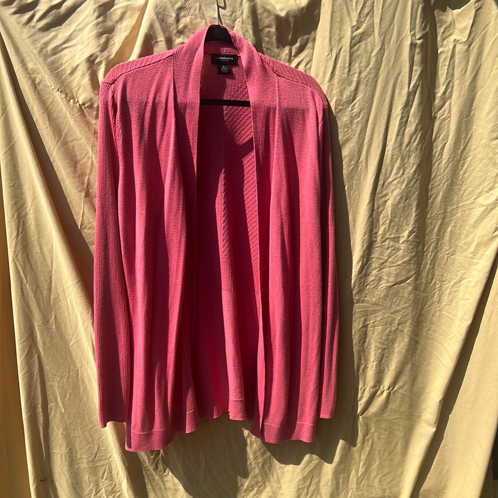 Liz Claiborne pink sweater